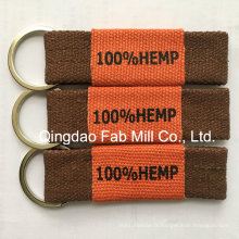 Chaîne porte-clés en fibre de chanvre pour promotion (HKR-16)